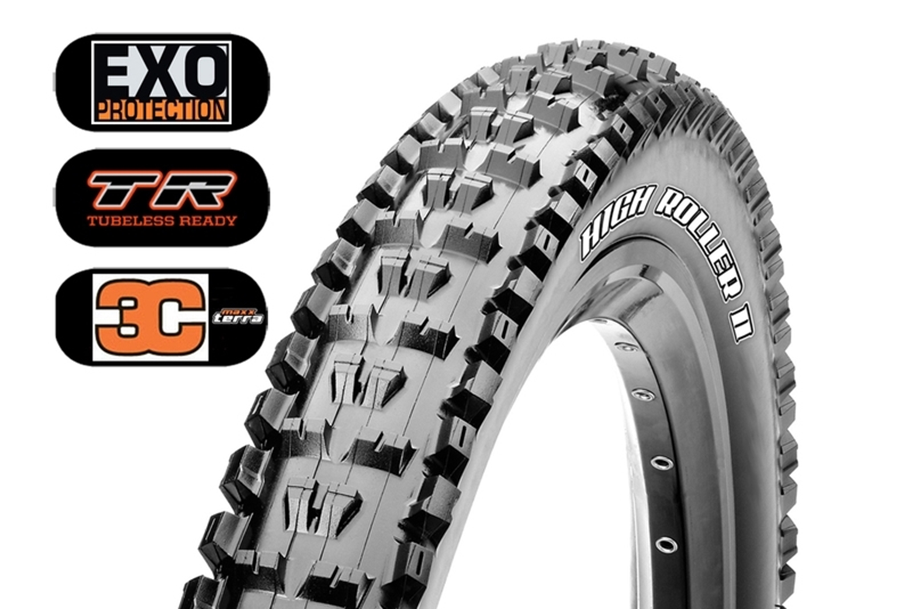 MAXXIS High Roller II 27.5 x 2.60 WT folding EXO TR 120 TPI 3C